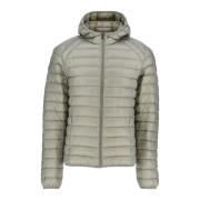 Gewatteerde jas met capuchon - Blijf warm en stijlvol Jott , Beige , H...