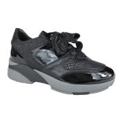 Sneaker/Los Voetbed DL Sport , Black , Dames