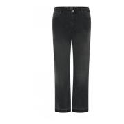 Rechte jeans C.Ro , Black , Dames