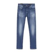 Slim-Fit Jeans Upgrade Dondup , Blue , Heren