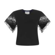 T-Shirts Koché , Black , Dames