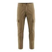 Cargo Broek van Stretch Katoen BomBoogie , Beige , Heren