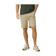 Korte Broek- CC Milano Twill Shorts Clean Cut , Beige , Heren