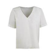 Tijdloze Ebba Blouse Stenströms , White , Dames