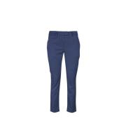 Chino Broek Dondup , Blue , Dames