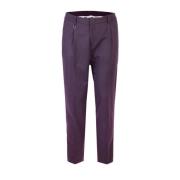 Trousers Paolo Pecora , Purple , Heren