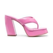 High Heel Sandals Gia Borghini , Pink , Dames