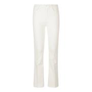 Rechte jeans Mother , White , Dames