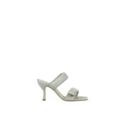 Perni 03 Twee Reken Hoog Hoel Sandalen Gia Borghini , Gray , Dames