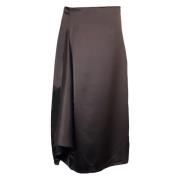 Midi Skirts Noor of Sweden , Brown , Dames