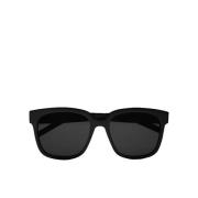 Verhoog je stijl met 1002 YSL Mono zonnebril Saint Laurent , Black , D...