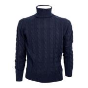 Coltrui Cashmere Company , Blue , Heren