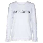 Sweatshirts LES Icônes , White , Dames