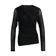 Stijlvolle Longsleeve Co'Couture , Black , Dames