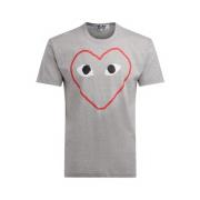 T-shirt Comme des Garçons Play , Gray , Heren