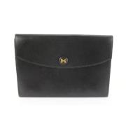 Tweedehands portemonnees Hermès Vintage , Black , Dames