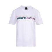 T-Shirt AVA | White/Purple Radical , White , Dames