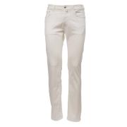 Slim Fit Broek Jacob Cohën , White , Heren