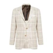 Blazer Jas Kiton , Beige , Heren