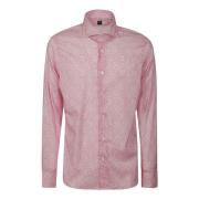 Overhemd Fedeli , Pink , Heren