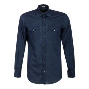 Casual Shirts Massimo Alba , Blue , Heren