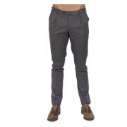 Slanke wollen broek PT Torino , Gray , Heren