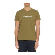 Stijlvolle Militaire T-Shirts voor Mannen Aspesi , Green , Heren