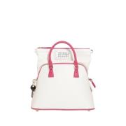 Stijlvolle Mini Handtas Maison Margiela , White , Dames