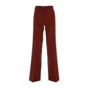 Slim-fit Trousers Quira , Red , Dames