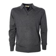 Poloshirt Cashmere Company , Gray , Heren