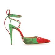 Multicolor Su?de Leren Hakmocassin Magda Butrym , Multicolor , Dames