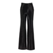 Straight Trousers Rotate Birger Christensen , Black , Dames