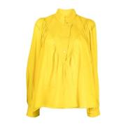 Blouse & overhemd Forte Forte , Yellow , Dames