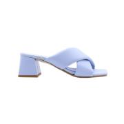 Stijlvolle heeled mules E mia , Blue , Dames