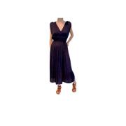 Sleeveless long dress Lavinia Sessun , Purple , Dames