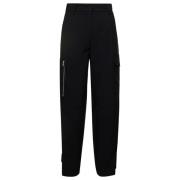 Sweatpants Plain Units , Black , Dames