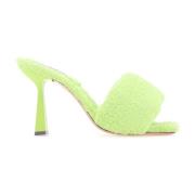 Heeled Mules Sebastian Milano , Green , Dames