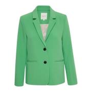 Elegante Blazer Jas Part Two , Green , Dames