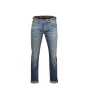 Trousers Moorer , Blue , Heren