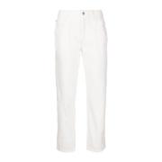 Straight Jeans Ermanno Scervino , White , Dames
