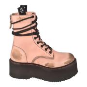Lace-up Boots R13 , Pink , Dames