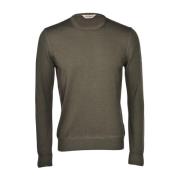 Round-neck Knitwear Gran Sasso , Green , Heren