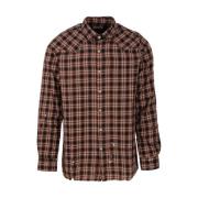 Shirts Family First , Brown , Heren