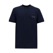 Nieuwe Texturen T-Shirts Kiton , Blue , Heren
