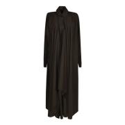 Maxi Jurk Marc Le Bihan , Black , Dames