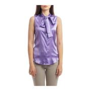 Sleeveless Tops Xacus , Purple , Dames