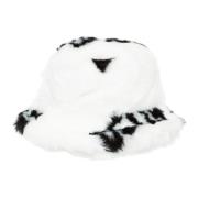 Monogram Hat Gcds , White , Dames