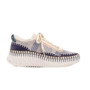 Mesh Sneaker Chloé , Blue , Dames