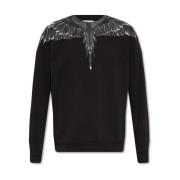 Bedrukte sweatshirt Marcelo Burlon , Black , Heren