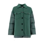 Down Jackets Ermanno Scervino , Green , Dames